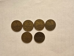 1971-1990 USSR 3 Kopecks Different Years - Azerbeidzjan