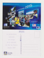 Carte Postale "Tour De France 2015 " GENDARMERIE En Charge De La Sécurité Du Tour Depuis 1903 (2395)_CP617 - Police
