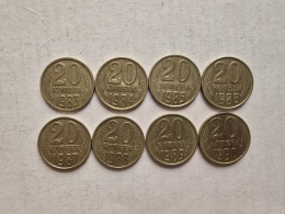 1983-1990 USSR 20 Kopecks Different Years - Azerbeidzjan