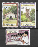 Nauru 1984 Christmas MNH Set S.G. 315-317 - Nauru