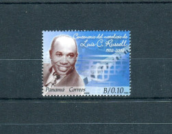 2003[Dated 2002]-Panama- "100th Anniversary Of The Birth Of Louis C. Russell [Jazz Musician]" Issue- Complete MNH - Panama