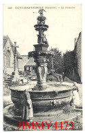 CPA - SAINT-JEAN-DU-DOIGT (Finistère) La Fontaine ( Bien Animée ) N° 1052 - Edit. Neurdein & Cie - Saint-Jean-du-Doigt