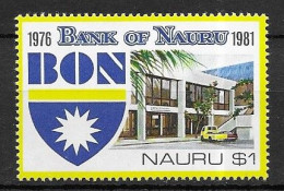 Nauru 1981 5th Anniversary Of The Bank Of Nauru MNH Set S.G. 243 - Nauru