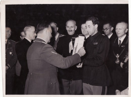 * WWII PHOTO - The Mayors Of Berlin And Milan '42 - Other & Unclassified
