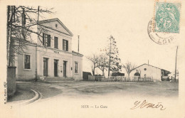 Mer * 1904 * La Gare Du Village * Ligne Chemin De Fer Loir Et Cher - Mer