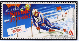 CPSM 21 X 10.6 La SAVOIE J'y Crois Albertville Au Jeux Olympiques D'Hiver 1992 Le Slalom Géant  Le Slalom Spécial - Albertville