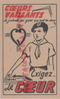 VIGNETTE IMAGE COEURS VAILLANTS-LE JOURNAL DES GARS QUI ONT DU CRAN- SCOUT SCOUTISME - Andere & Zonder Classificatie