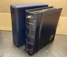 Deutsche Post  Ganzsachen -Album  + Schuber Blau  Groß Für 200 Belege - Reliures Seules