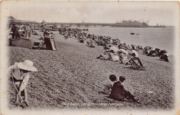 A741 England 1918 Hove Beach And Brighton West Pier Vintage Postcard - Autres & Non Classés