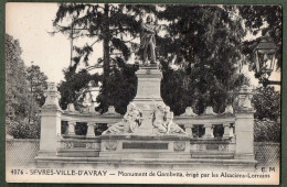 92 - SEVRES-VILLE-d'AVRAY - Monument De Gambetta - Ville D'Avray