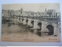 Cpa Maastricht Panorama Uitg. N. J. Boon Amst. 128  Gelopen 1902 (705) - Maastricht