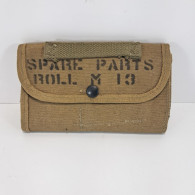 Astuccio Militare Porta-ricambi Modello M13, Seconda Guerra Mondiale - Made In USA "Spare Parts Roll M13" - Equipment