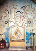 91 - Milly La Foret - Intérieur De La Chapelle Saint Blaise Décorée Par Jean Cocteau - Art Peintures Murales - L'Autel - - Milly La Foret