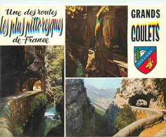 26 - Drome - Vercors - La Route Des Grands Goulets - Multivues - Blasons - Carte Neuve - CPM - Voir Scans Recto-Verso - Les Grands Goulets