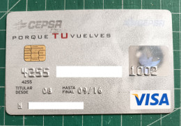 SPAIN CREDIT CARD CITIBANK 2013-04 CEPSA - Credit Cards (Exp. Date Min. 10 Years)
