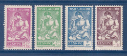 Algérie - YT N° 205 à 208 ** - Neuf Sans Charnière - 1944 - Neufs