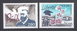Monaco - YT N° 1987 Et 1988 ** - Neuf Sans Charnière - 1995 - Unused Stamps