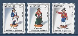Monaco - YT N° 1794 à 1796 ** - Neuf Sans Charnière - 1991 - Unused Stamps