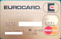 SWEDEN CREDIT CARD EUROCARD 1990-12 - Credit Cards (Exp. Date Min. 10 Years)