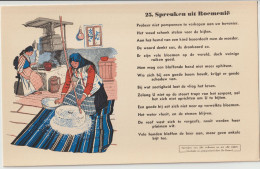 Vloeipaper Buvard Proverbes Spreuken Uit Roemenie Roumanie N° 25 - Altri & Non Classificati
