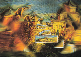 TIMBRE - Timbre Poste - Château Haut Koenigsbourg Bas Rhin - Serge Hochain - Illusion D Optique - Carte Postale - Briefmarken (Abbildungen)