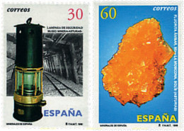 85474 MNH ESPAÑA 1996 MINERALES - Minéraux