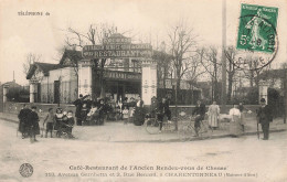 CP. VAL  DE MARNE MAISONS ALFORT. CHARENTONNEAU. CAFE RESTAURANT PORCHERON. ANCIEN RENDEZ VOUS DE CHASSE - Maisons Alfort