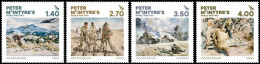 Nouvelle-Zélande New Zealand 3597/600 Art, Peinture, Scènes De Guerre WWII, Avion, Parachute, Secours - WW2