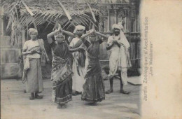 CPA Cirque Circus Cirk  Hindou INDE India  Troupe Les Malabares Non Circulé - Cirque