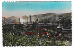 CPSM DECAZEVILLE, VUE GENERALE DES USINES, Format 9 Cm Sur 14 Cm Environ, AVEYRON 12 - Decazeville