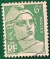 FRANCIA 1951  MARIANNE DE GANDON YT 884 - 1876-1878 Sage (Typ I)