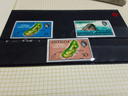 Antigua 1969 SG 249-251 Redonda Phosphate Industry Set 3v MNH - Antigua Et Barbuda (1981-...)