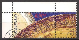 Slowakei  (2012)  Mi.Nr.  681 + Zierf.  Gest. / Used  (11hl13)  EUROPA - Oblitérés