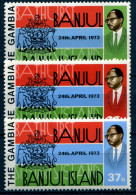 Gambia Michel-Nr. 292-294 Postfrisch - Gambie (1965-...)