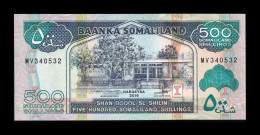 Somalilandia Somaliland 500 Shillings 2016 Pick 6i Sc Unc - Somalia