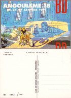 Carte Postale De CABANES Pour Festival Bd Angouleme 1991 , Numérotée - Cartes Postales