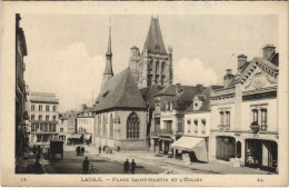 CPA Laigle Place Saint-Martin Et L'Eglise FRANCE (1054275) - L'Aigle