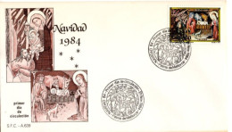 FDC 1984   PALMA DE MALLORCA  PRESENTACION - FDC