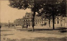 CPA Mons Wallonien Hennegau, La Station - Autres & Non Classés