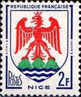 France Poste N** Yv:1184 Mi:1221 Nice Armoiries - Timbres