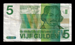 Holanda Netherlands 5 Gulden 1973 Pick 95 Bc F - 5 Gulden