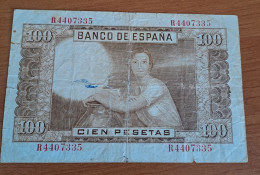 Billet 100 Pesetas Espagne 1953 - 100 Pesetas