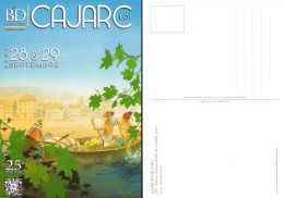 Carte Postale De PRUGNE Pour Festival Bd CAJARC 2024 - Cartes Postales