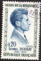 France Poste Obl Yv:1289 Mi:1343 Lionel Dubray (Beau Cachet Rond) - WW2