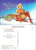 Carte Voeux GRAFFAN 1996 Dessin De MEYNET , Numérotée - Cartes Postales
