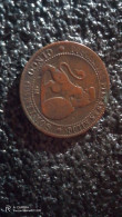 İSPANYA-1877        CENC    CENTAVOS    -F- - Spaanse Nederlanden