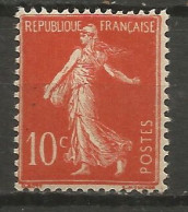 France - Type Semeuse Camée - N°135c (type III) ** - 1906-38 Säerin, Untergrund Glatt