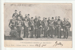 CP BOSNIE I Protagonisti Eccidio Di Belgrado        (The Protagonists Of The Belgrade Massacre) - Bosnia Erzegovina