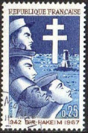 France Poste Obl Yv:1532 Mi:1599 Bir-Hakeim (beau Cachet Rond) - WW2