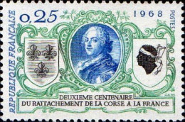 France Poste N** Yv:1572 Mi:1637 Rattachement De La Corse à La France Louis XV - Arménie